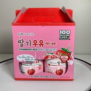 Welcos Kwailnara Strawberry Milk Body Special Set